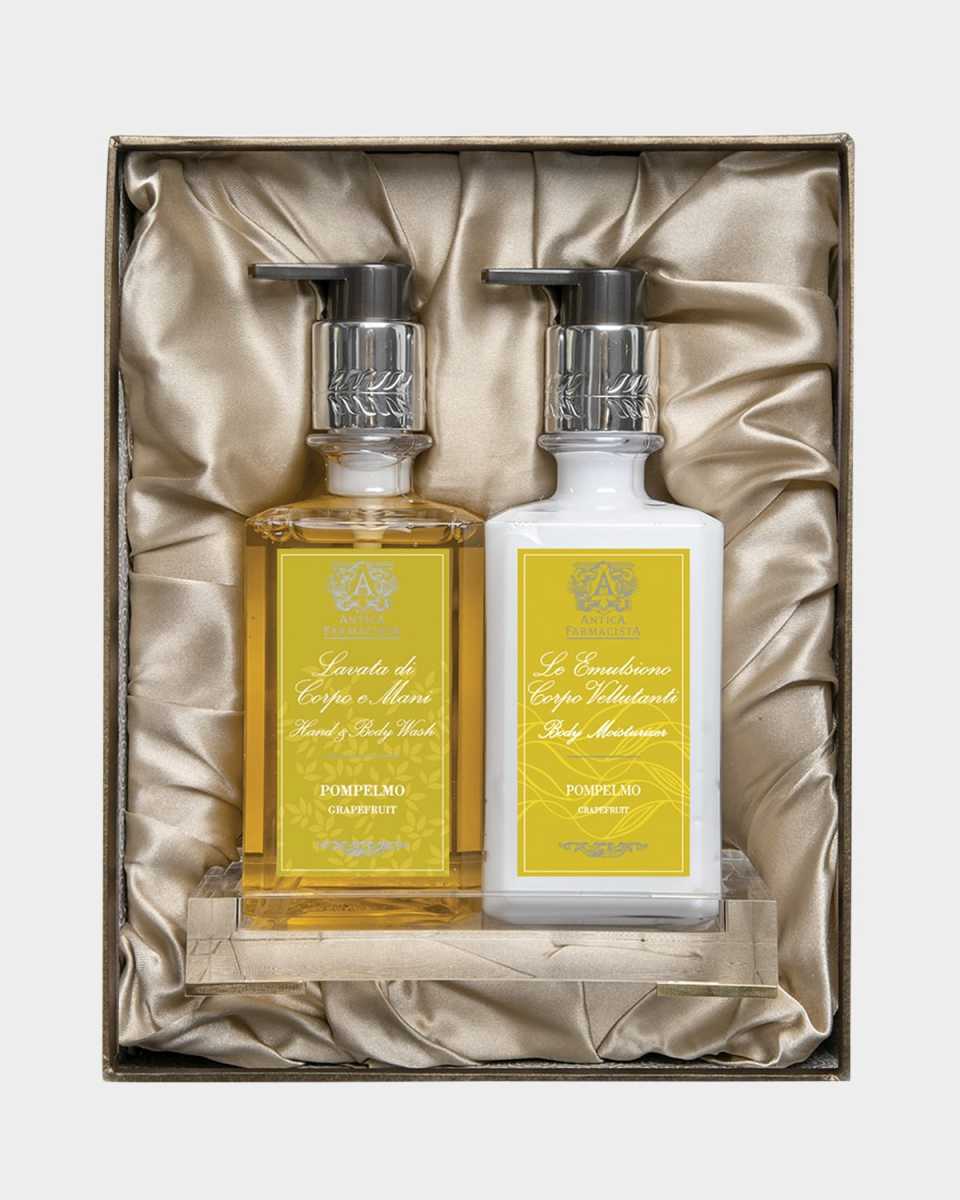 Grapefruit Acrylic Bath & Body Gift Set